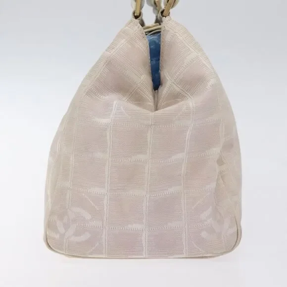 Chanel Travel Line Pink Nylon Handbag (Pre-Owned) - Picture 4 of 16